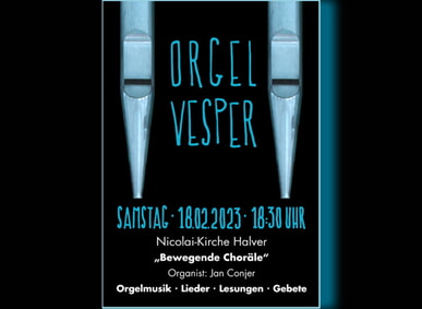 Orgelvesper am 18. Februar