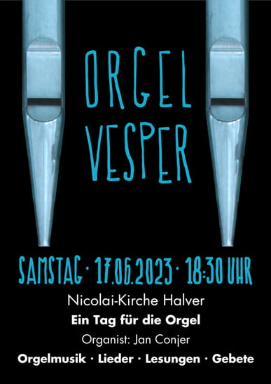 Orgelvesper am 17. Juni als Auftakt zum Nicolai-Fest