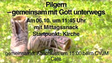 Pilgern am 6. Oktober