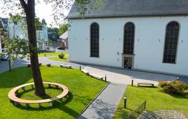 Open Air-Gottesdienst auf dem Kirchplatz