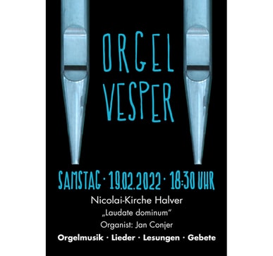 Orgelvesper am 19. Februar 2022