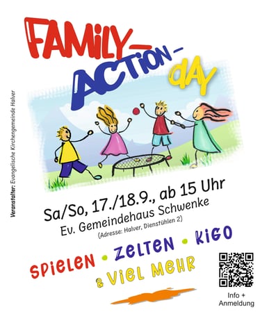 Family Action Day mit Übernachtung